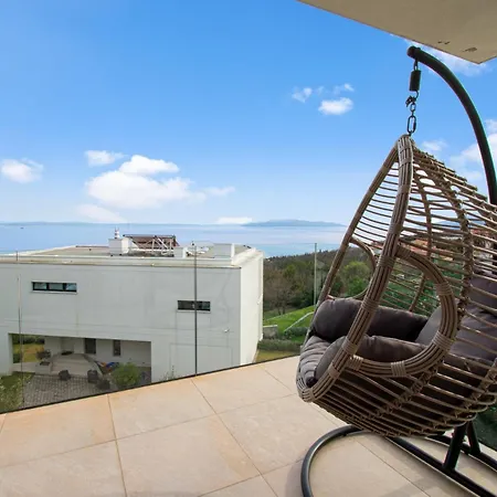 Subin With Panoramic Sea Views Abbázia